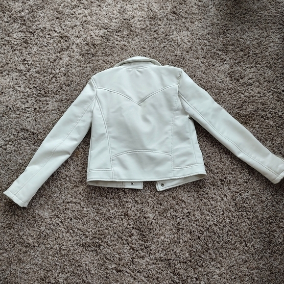 BlankNYC vegan leather white jacket XS - Picture 2 of 9